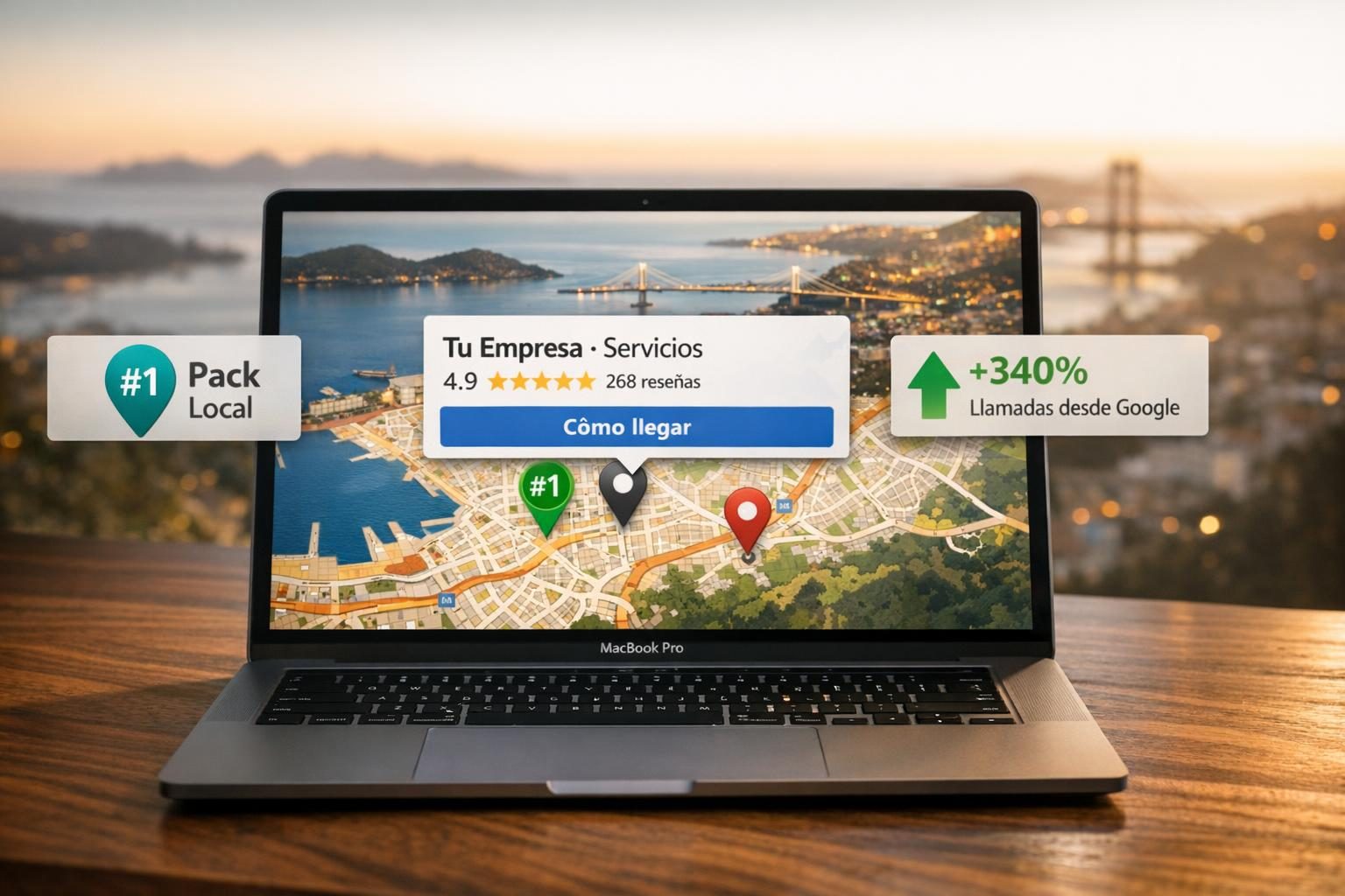 SEO Local en Vigo — Top 3 Google Maps Pack Local para tu negocio en Vigo